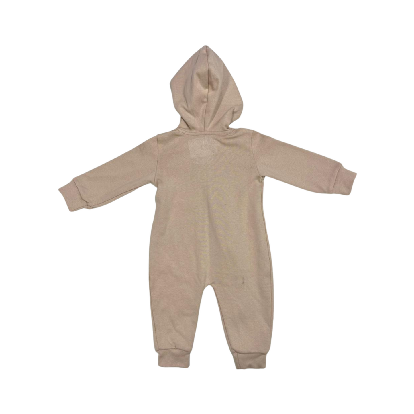 Enterito con capucha y zapatitos – Color beige