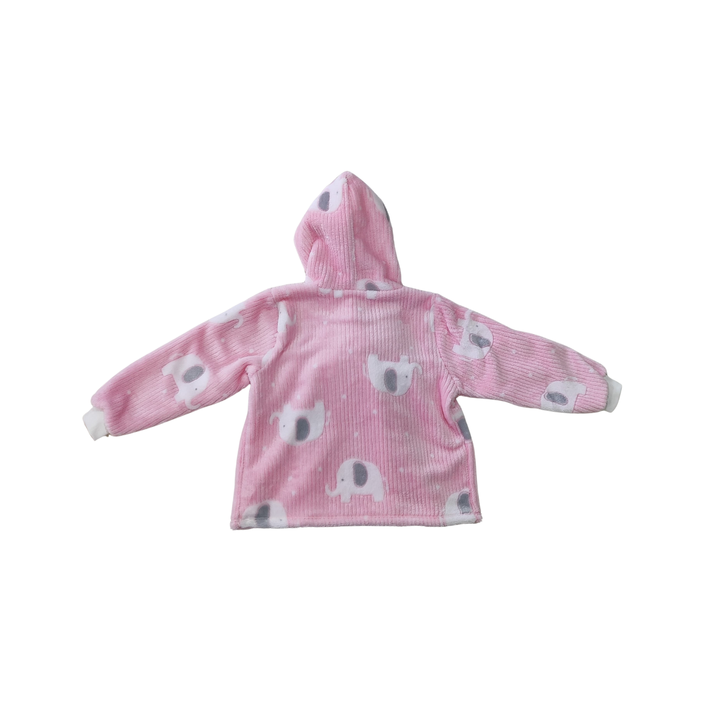 Conjunto Rosa Jacquard con Elefantes