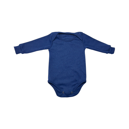 Body Liso Azul Marino – Tejido Acanalado Suave