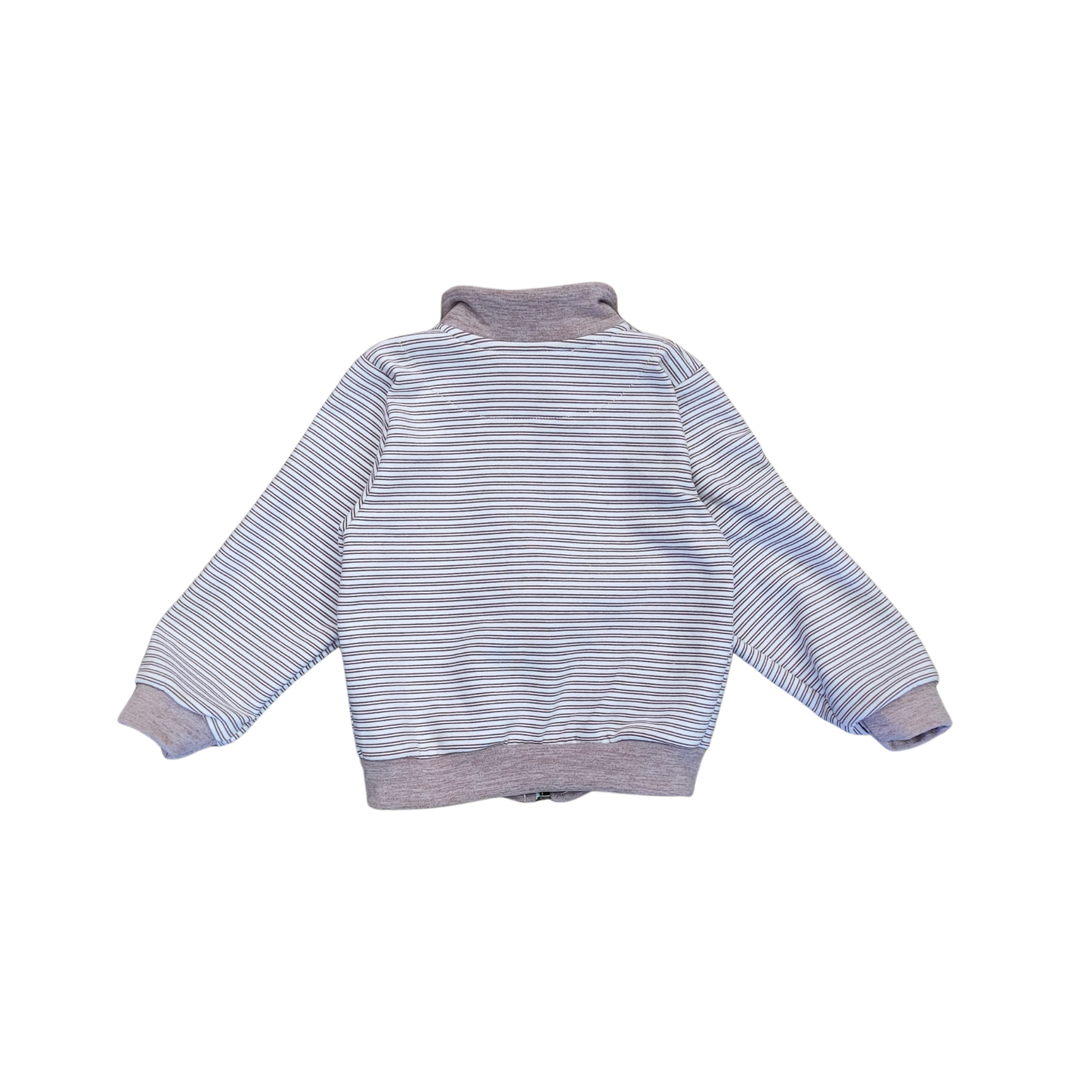 🧸✨ Conjunto Beige de Blusa y Pantalón en Tela Interlock – Suavidad y Estilo para tu Peque
