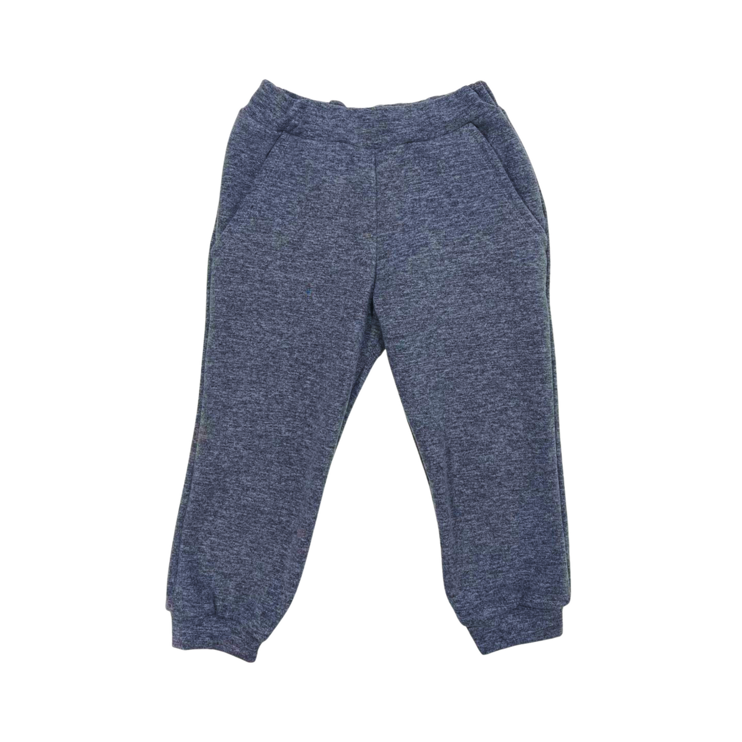 Conjunto Interlock Melange Soft Gris Oscuro – Buzo con Capucha + Pantalón