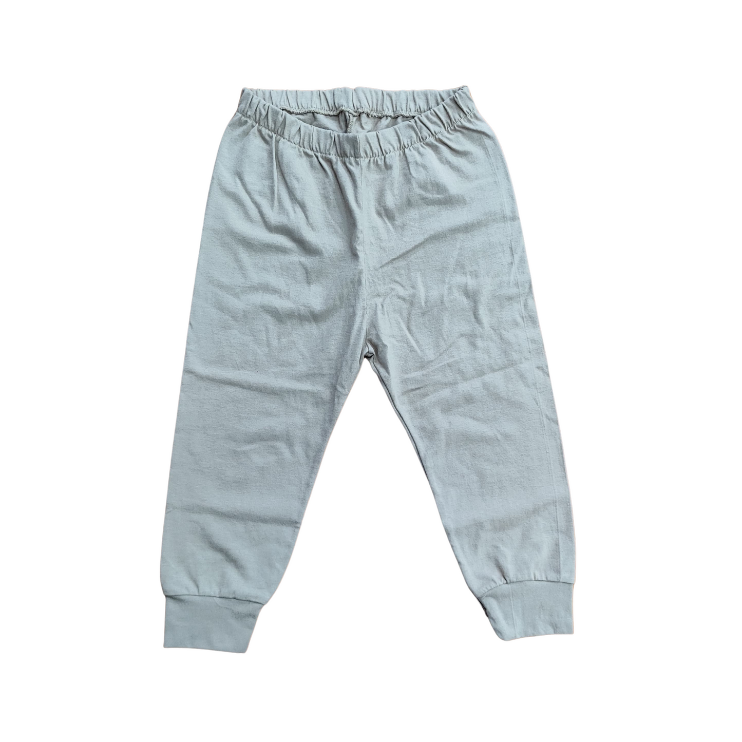 Conjunto para Bebé en Algodón Natural – Body de Manga Larga + Pantalón Liso Beige